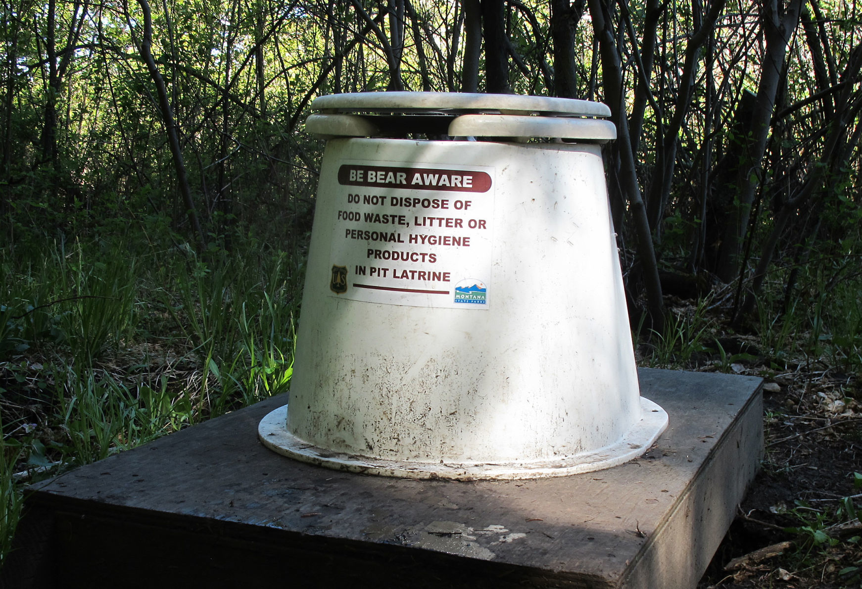Pit toilet
